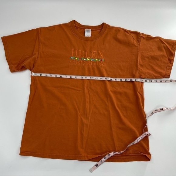 Vintage Embroidered‎ Floral Travel Boho Vacation Short Sleeve Tee - Picture 7 of 10